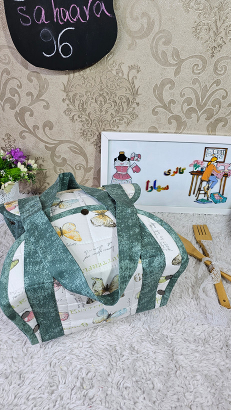کاور قابلمه مکعبی - نمای کناری