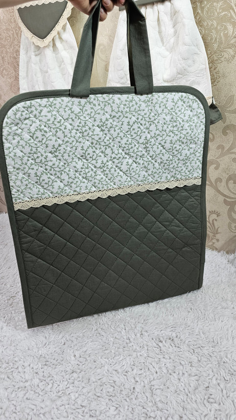 ساک خرید نون پارچه ای دسته دار