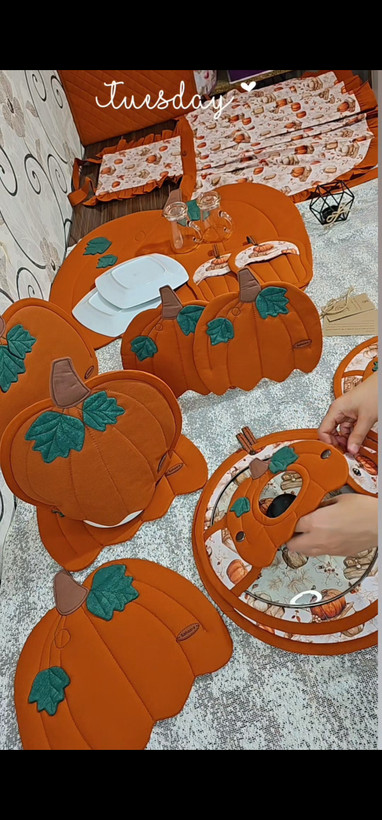 دمکنی طرح کدو نمای کنار
