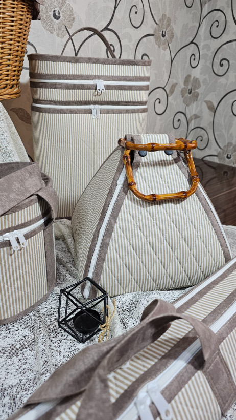 جزئیات دوخت پارچه کتان ترک